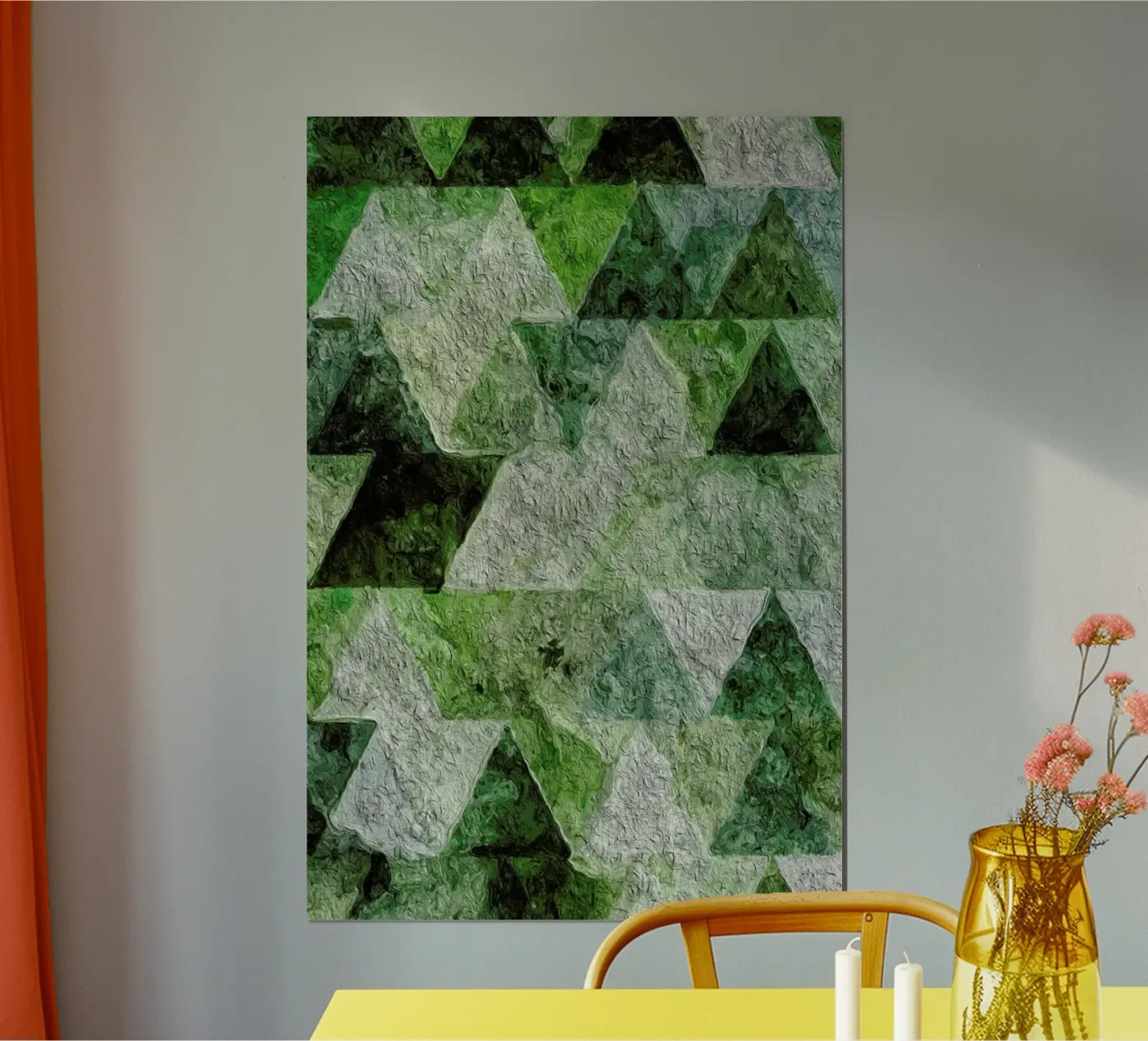 Triangles poster van In Full Color