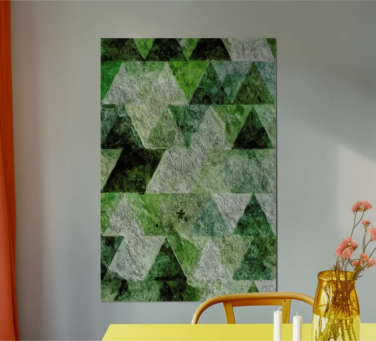 Triangles Poster von In Full Color