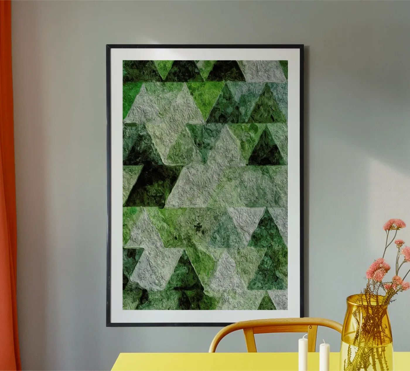 Triangles poster van In Full Color