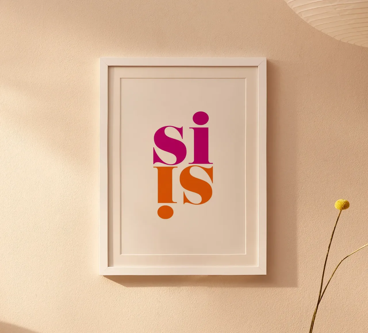 si si poster da kathrin-krieter