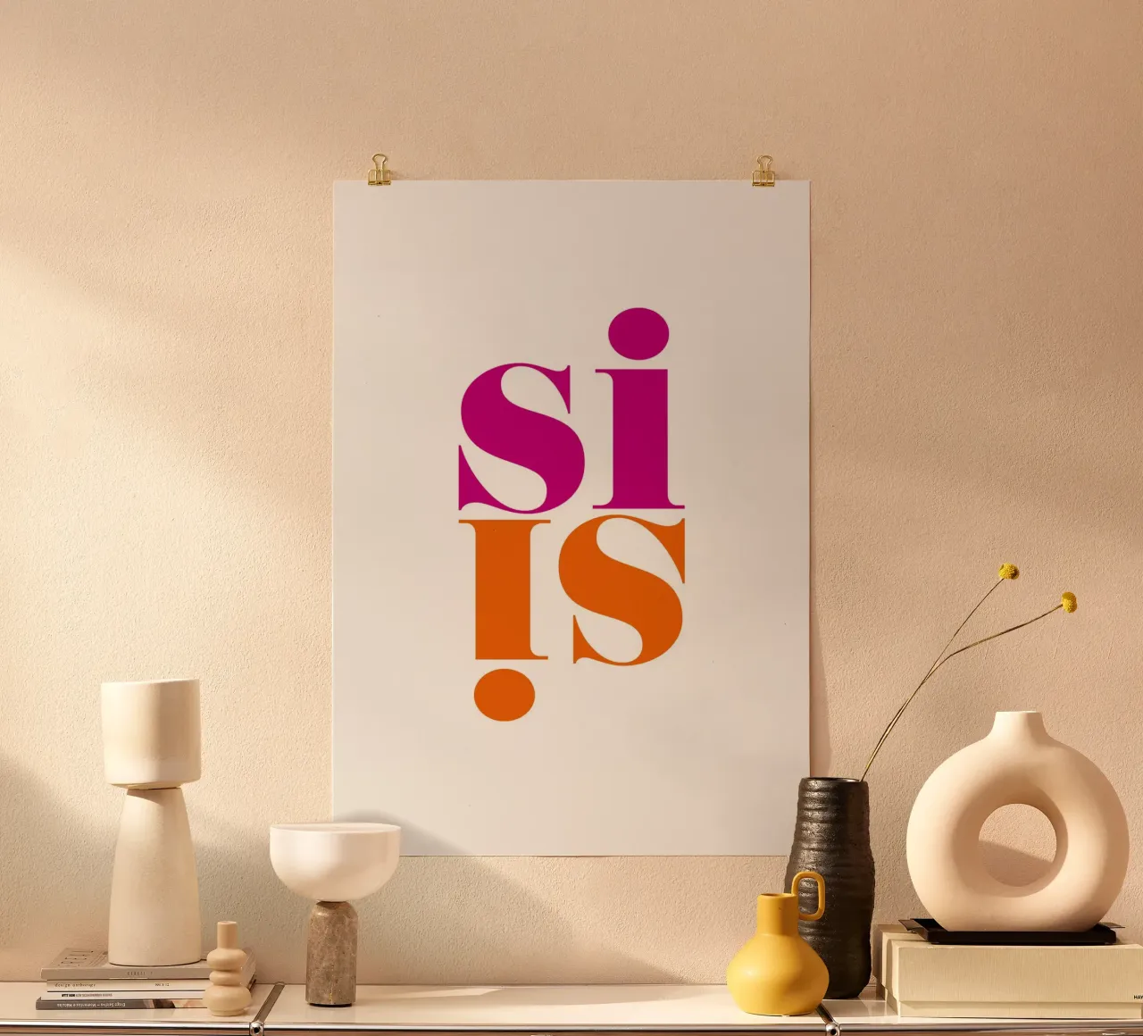 si si poster da kathrin-krieter