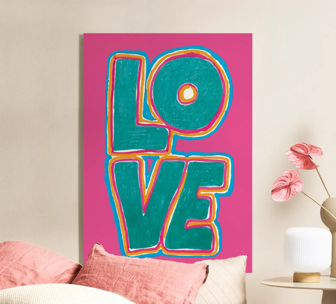 love 1 plexiglass da kathrin-krieter