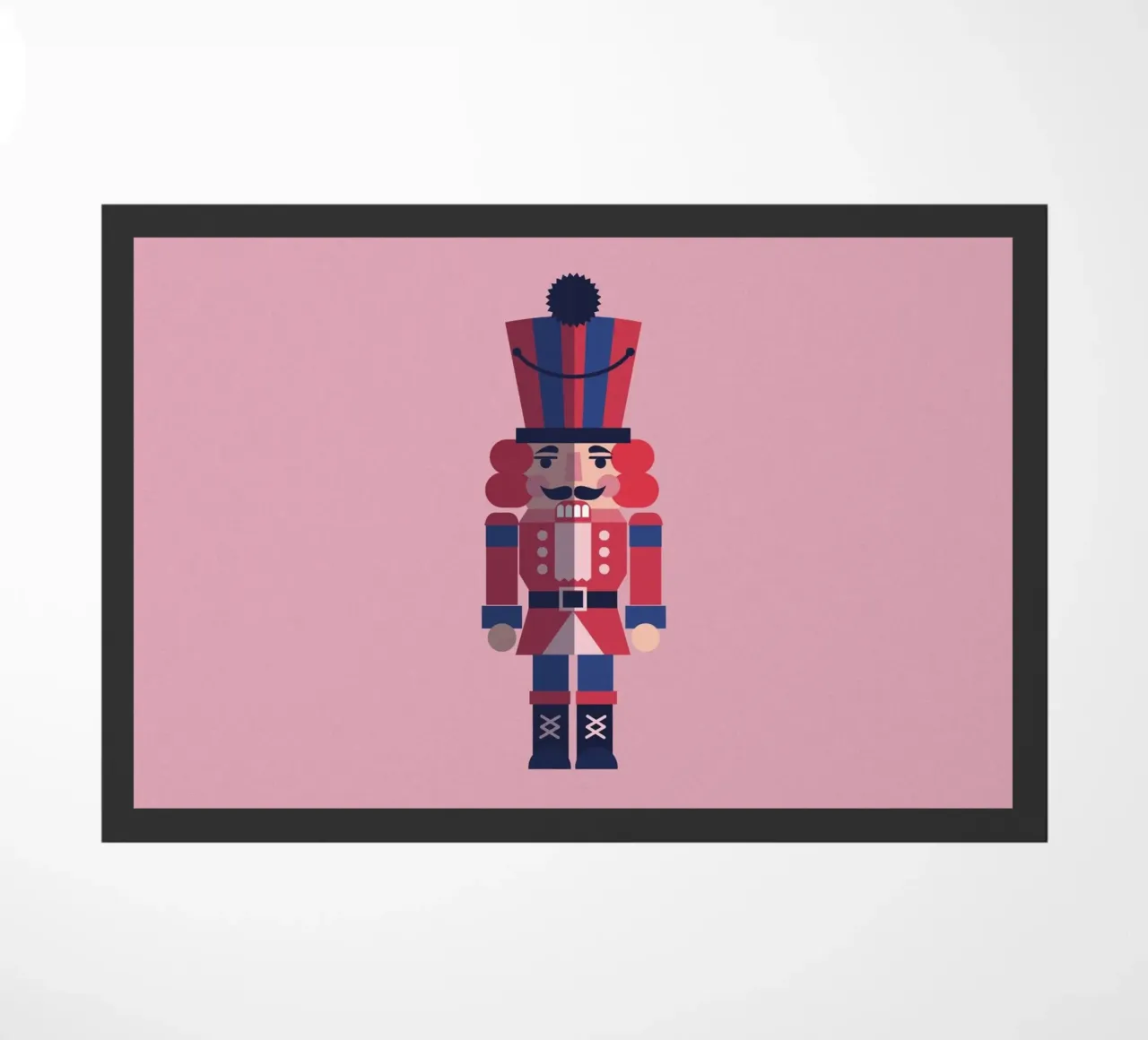 Geometric Nutcracker – Moderner Nussknacker zu Weihnachten zerbino da fraeuleinvonfuchs