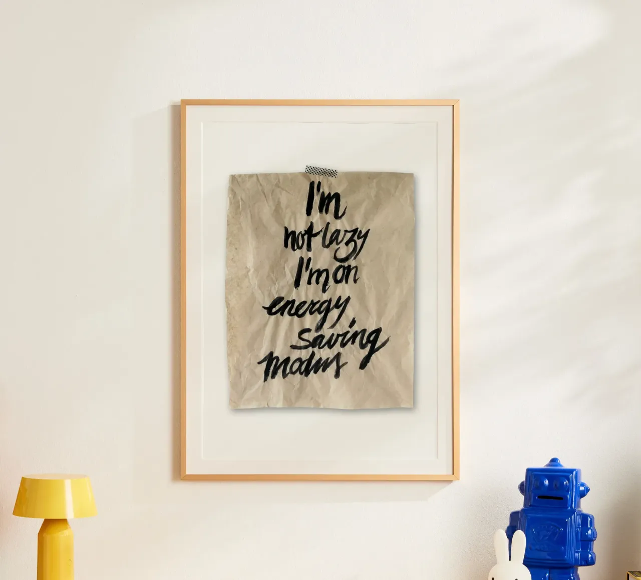 I´m not lazy poster da kathrin-krieter