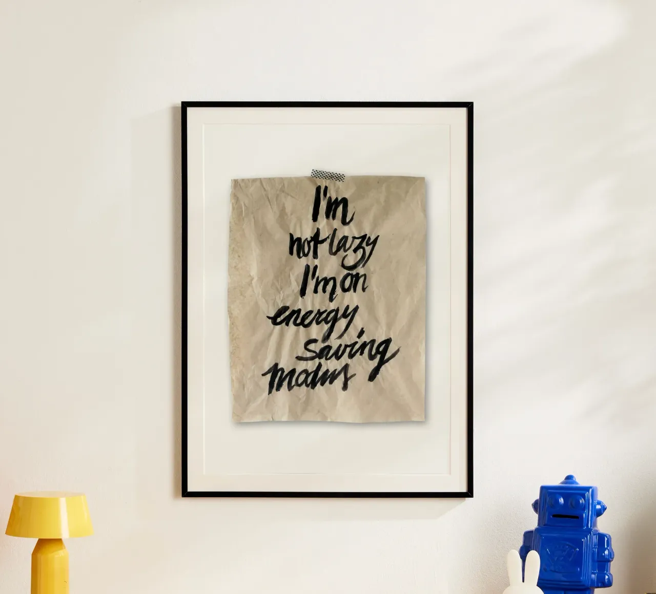 I´m not lazy poster da kathrin-krieter