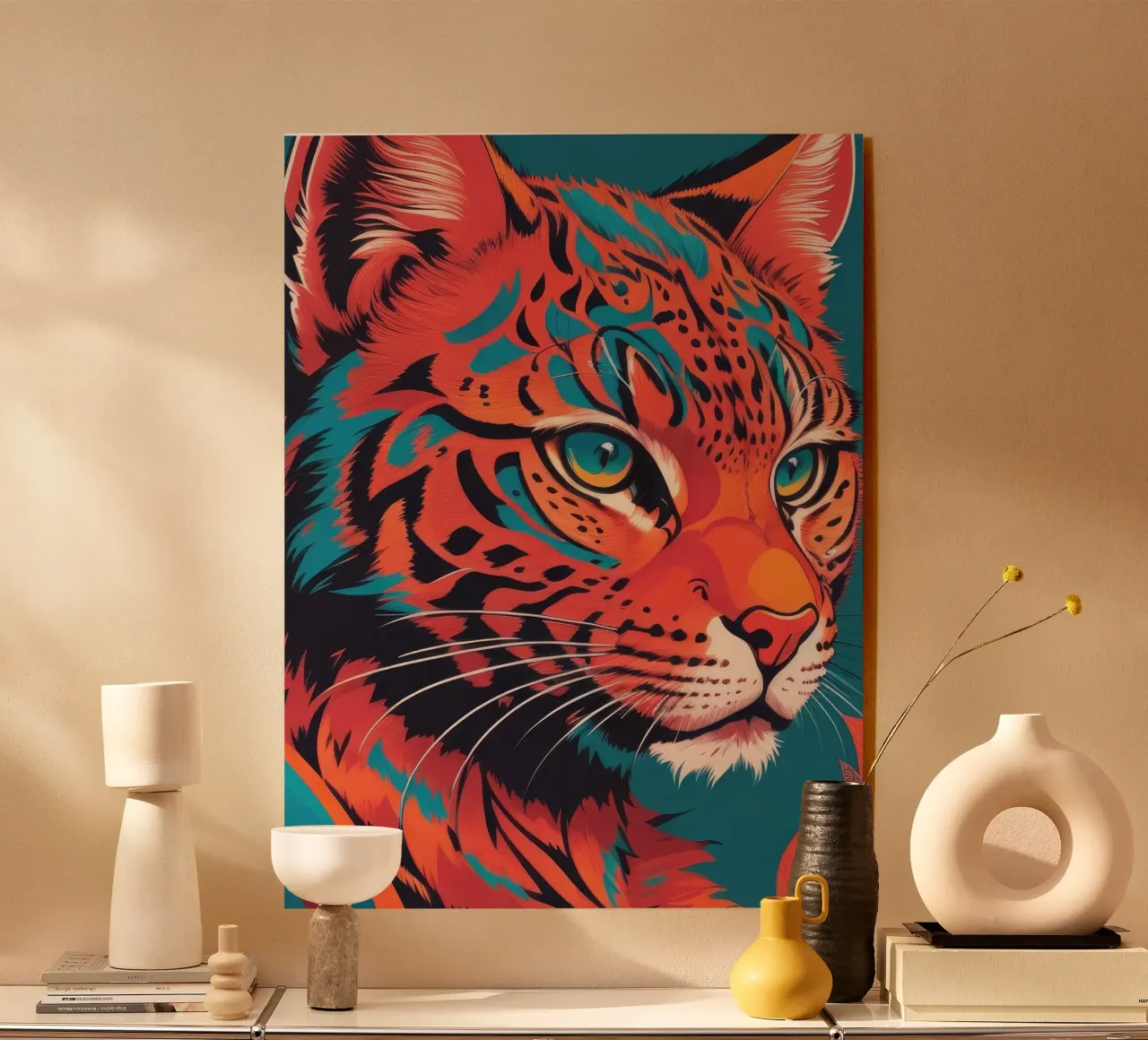 Cheetah plexiglass da Artsy Bessy