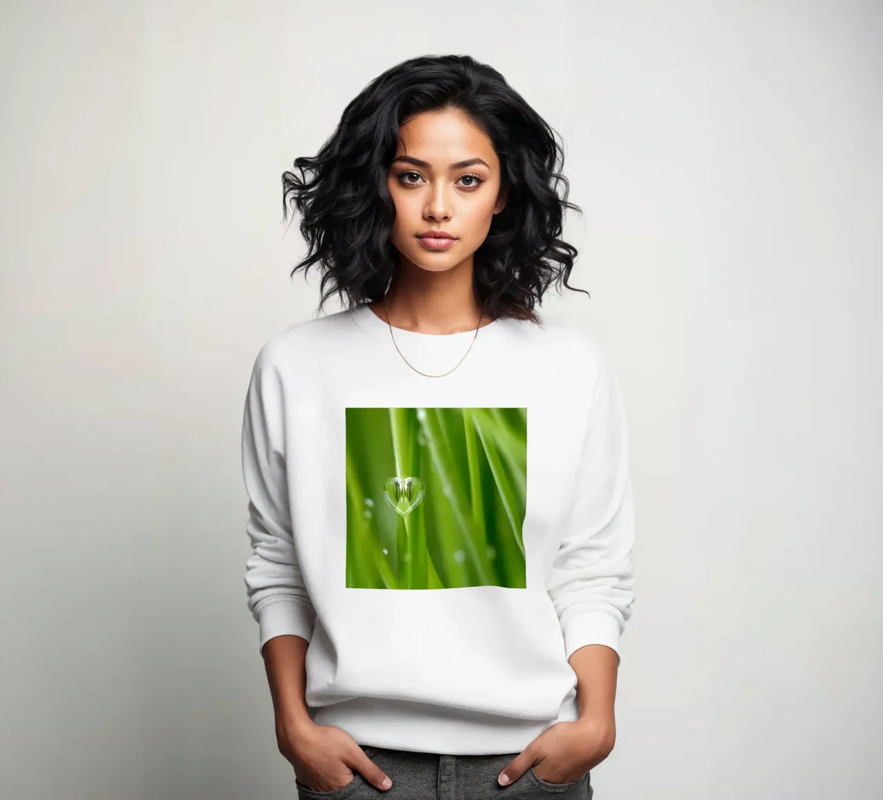 Tropfen Sweatshirt von Atteloi