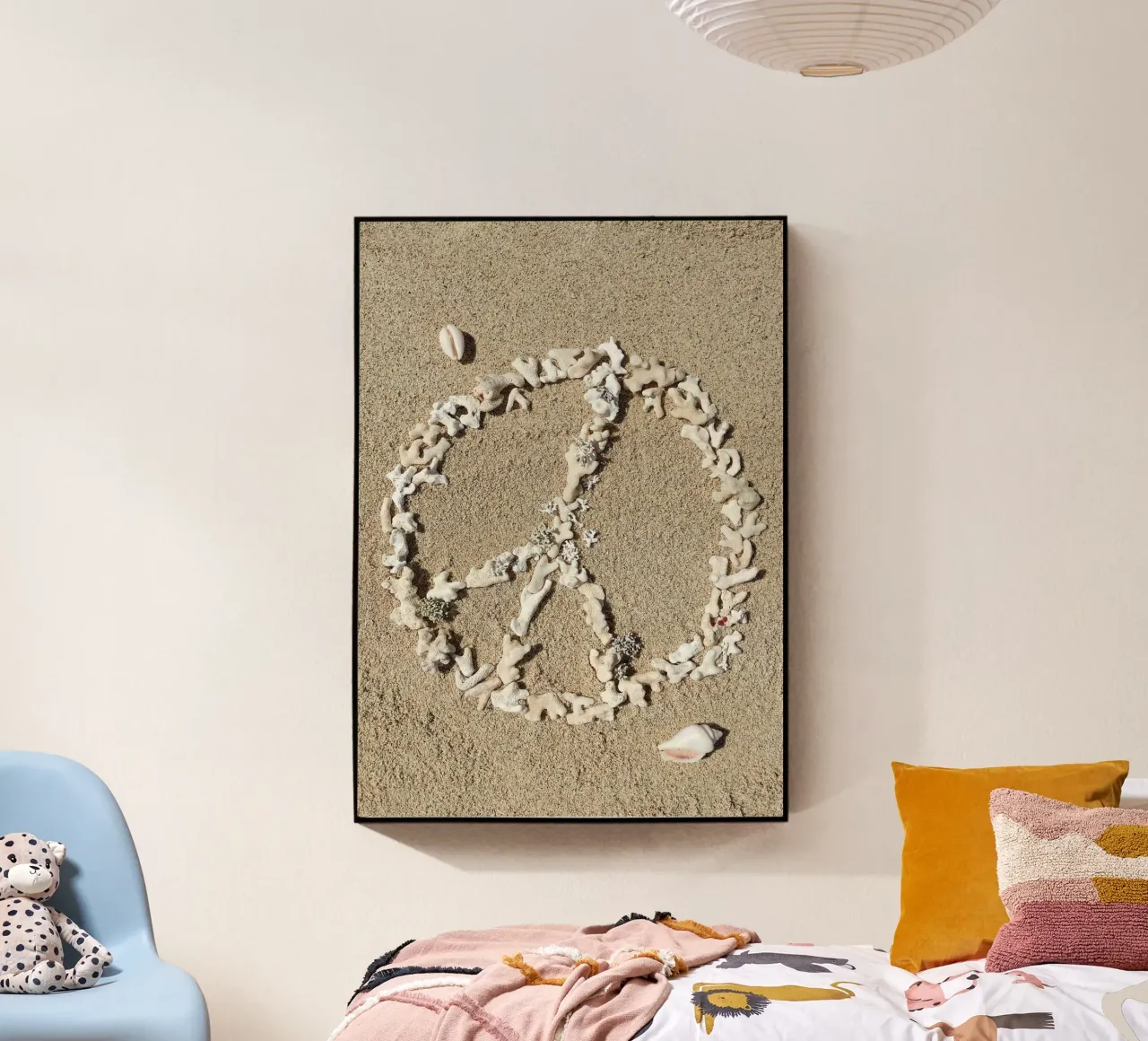 peace acryl van kathrin-krieter