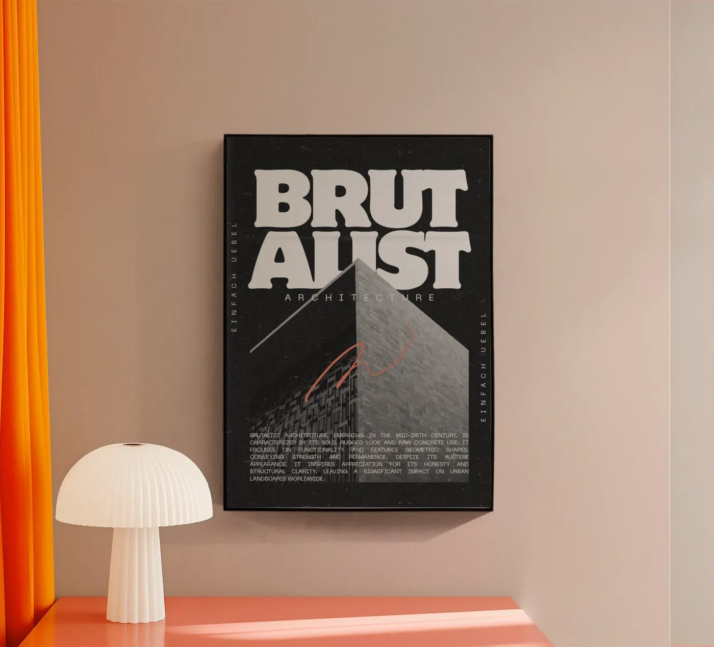BRUTALIST plexiglass da SMRT STUDIO