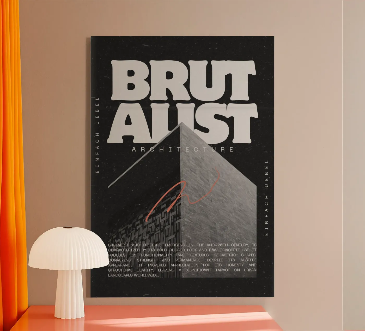 BRUTALIST plexiglass da SMRT STUDIO