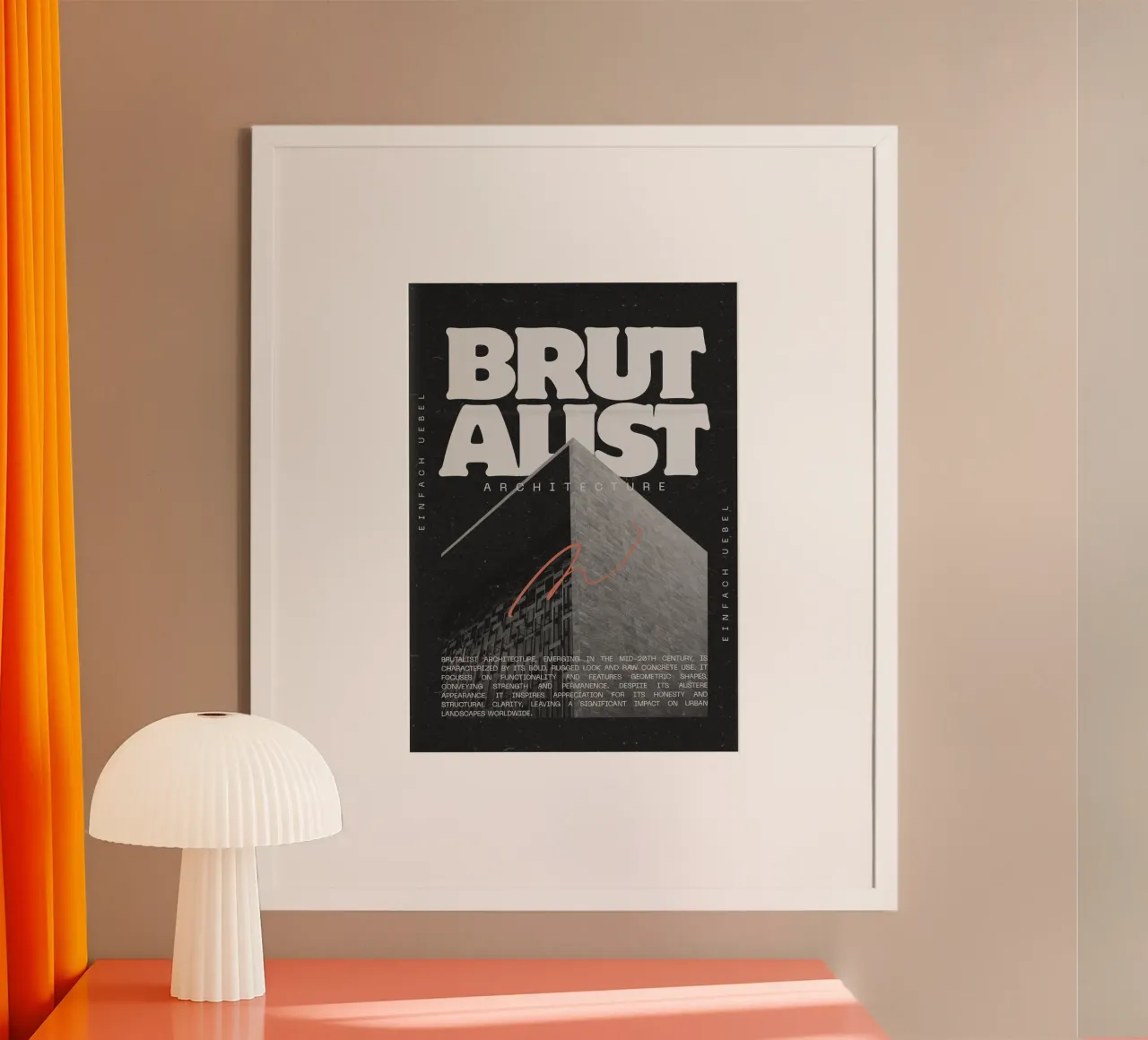 BRUTALIST poster da ARTEVO