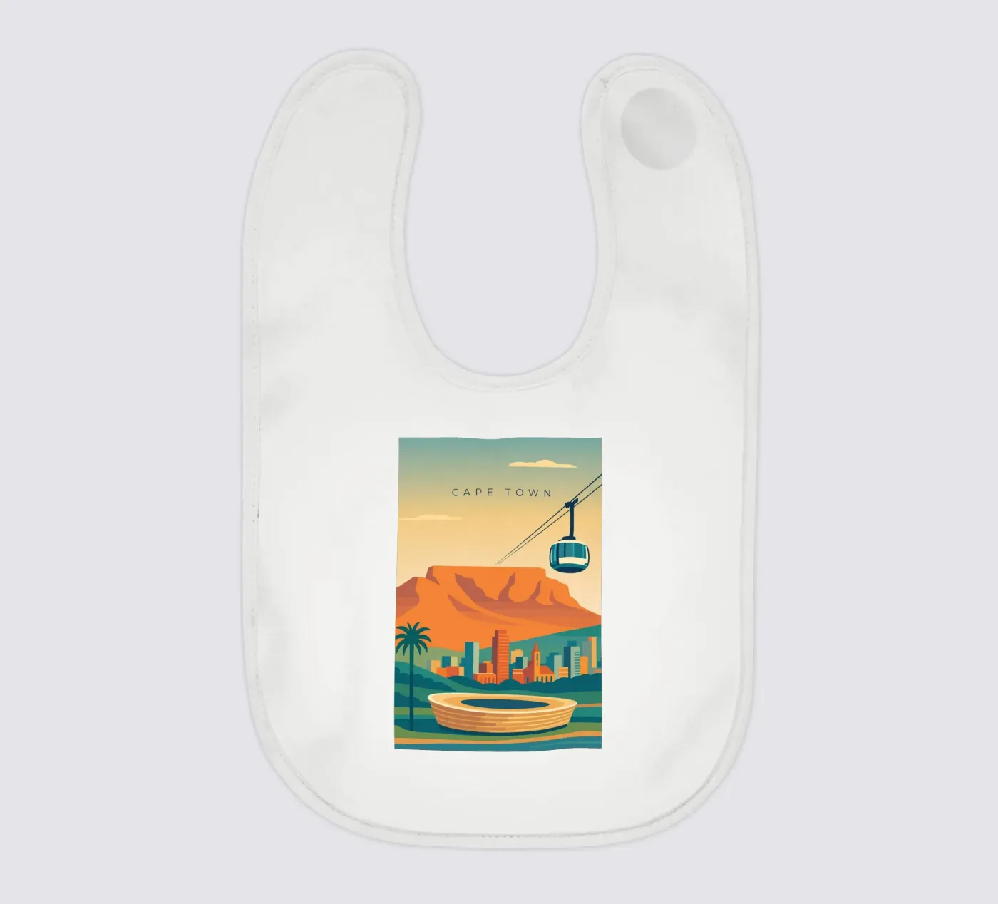Cape Town bavaglino da minimalist designs