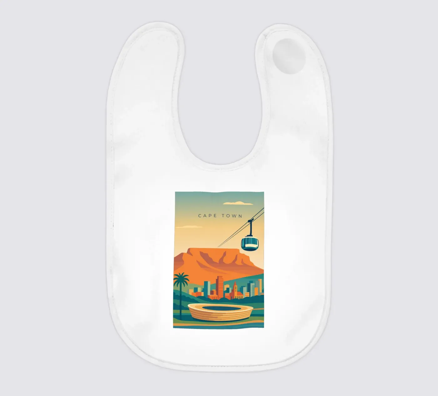 Cape Town bavaglino da minimalist designs
