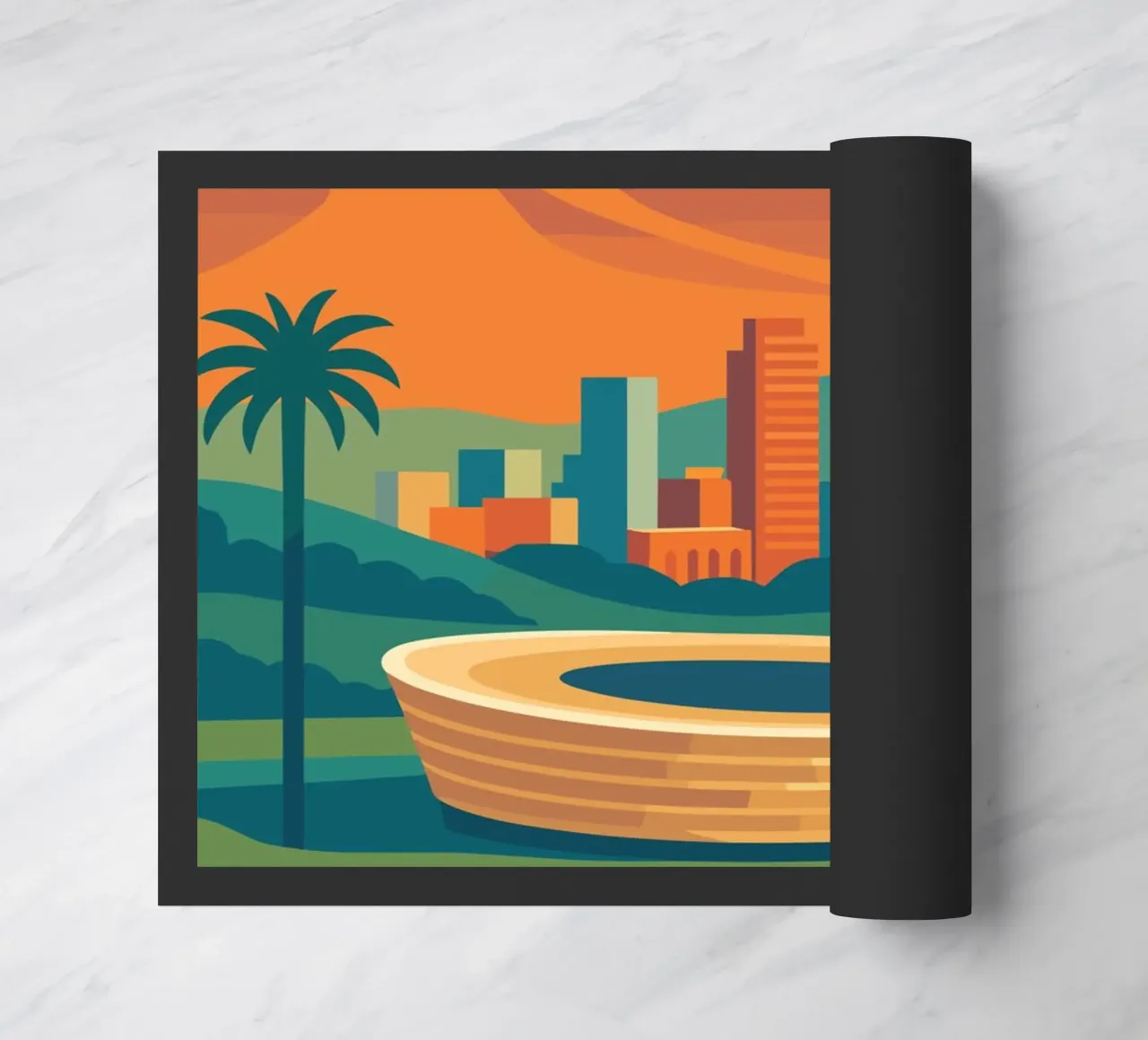 Cape Town zerbino da minimalist designs