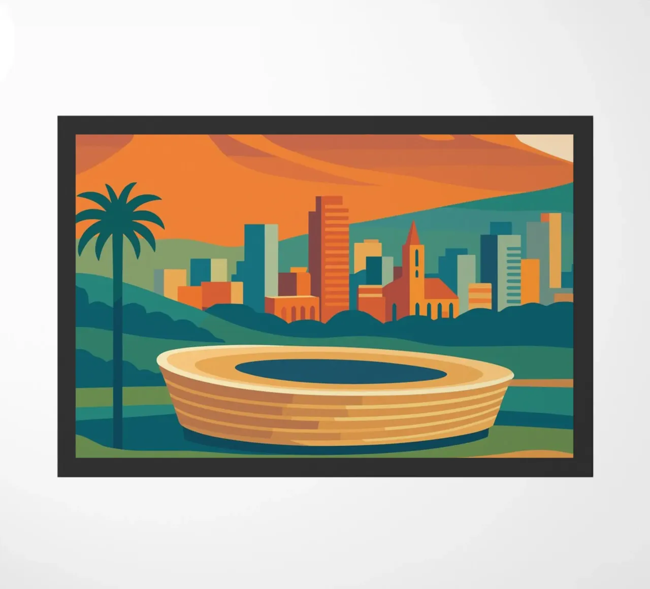 Cape Town zerbino da minimalist designs