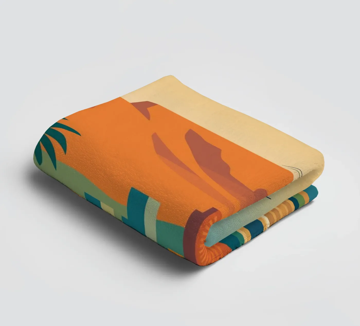 Cape Town badhanddoek van minimalist designs