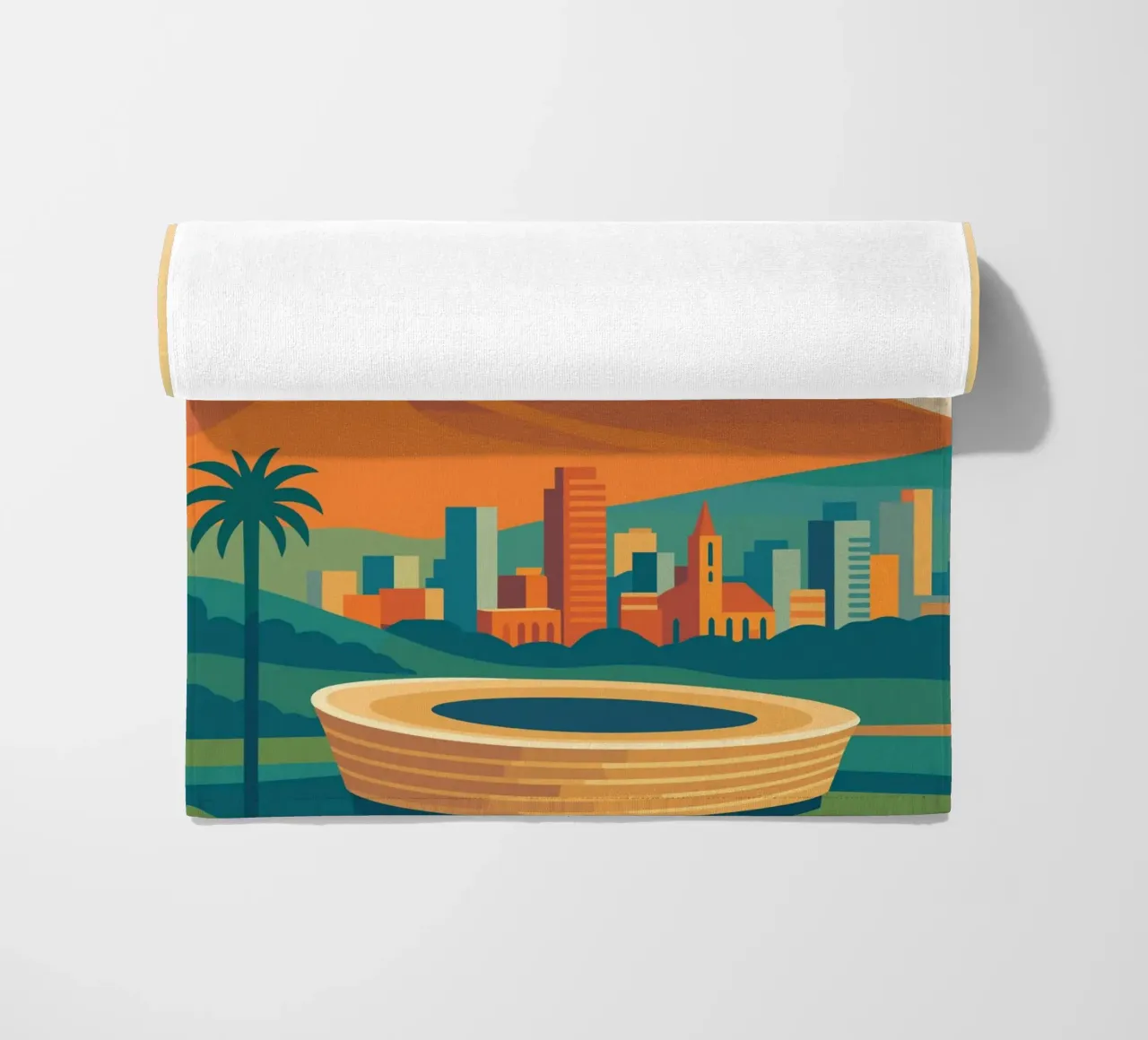 Cape Town telo mare da minimalist designs