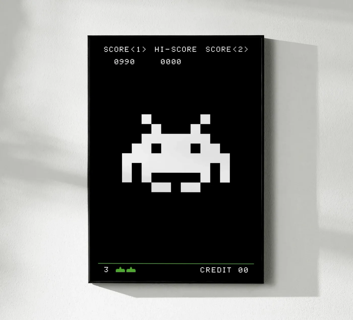 space invaders acryl van kathrin-krieter