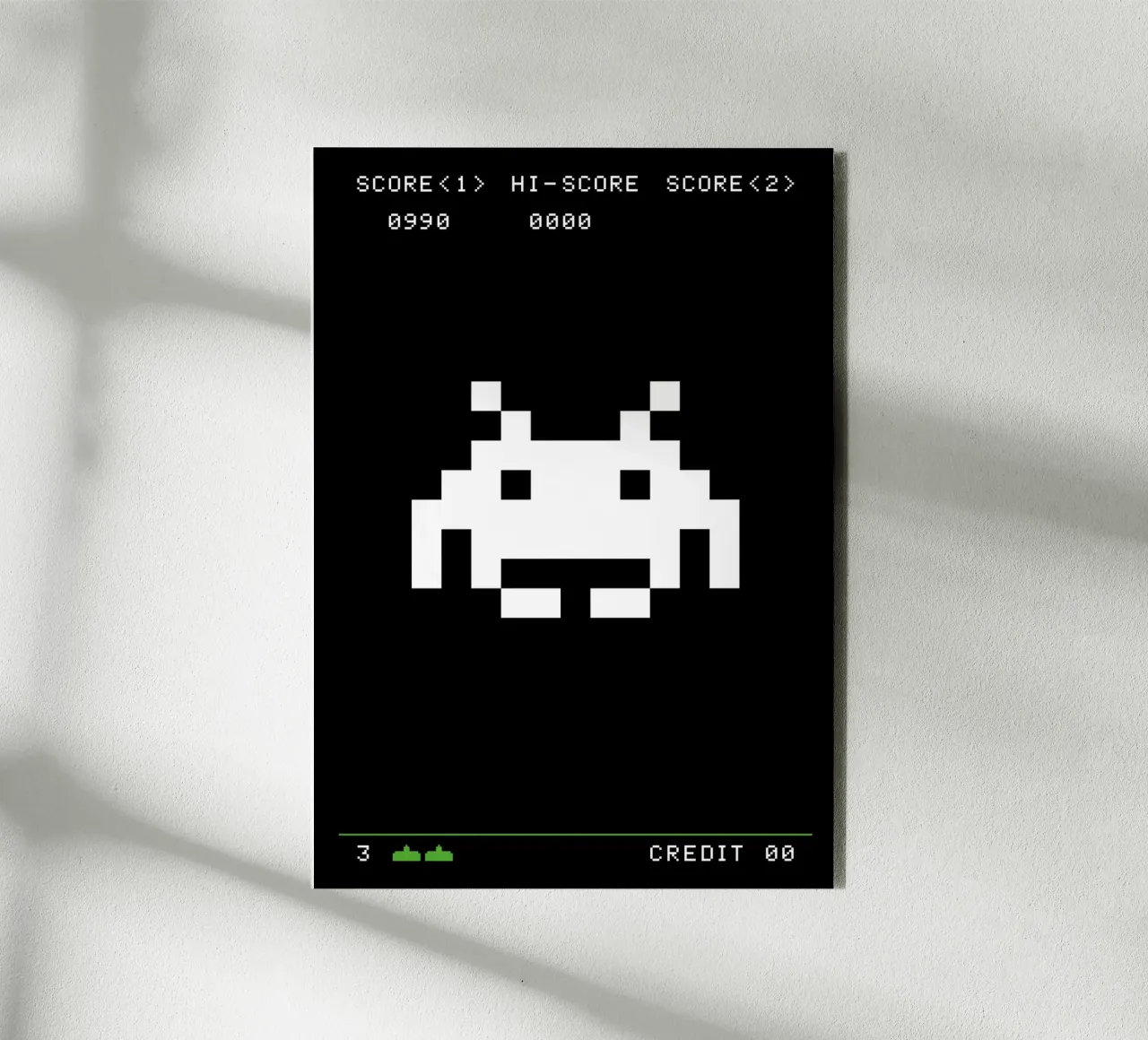 space invaders alluminio dibond da kathrin-krieter