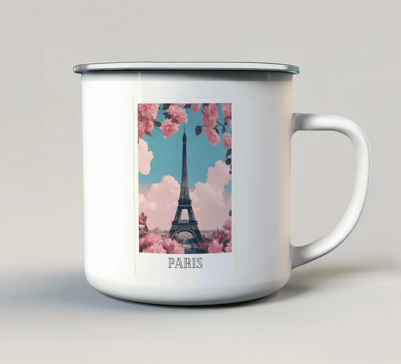 Parigi tazza in smalto da DesignArt