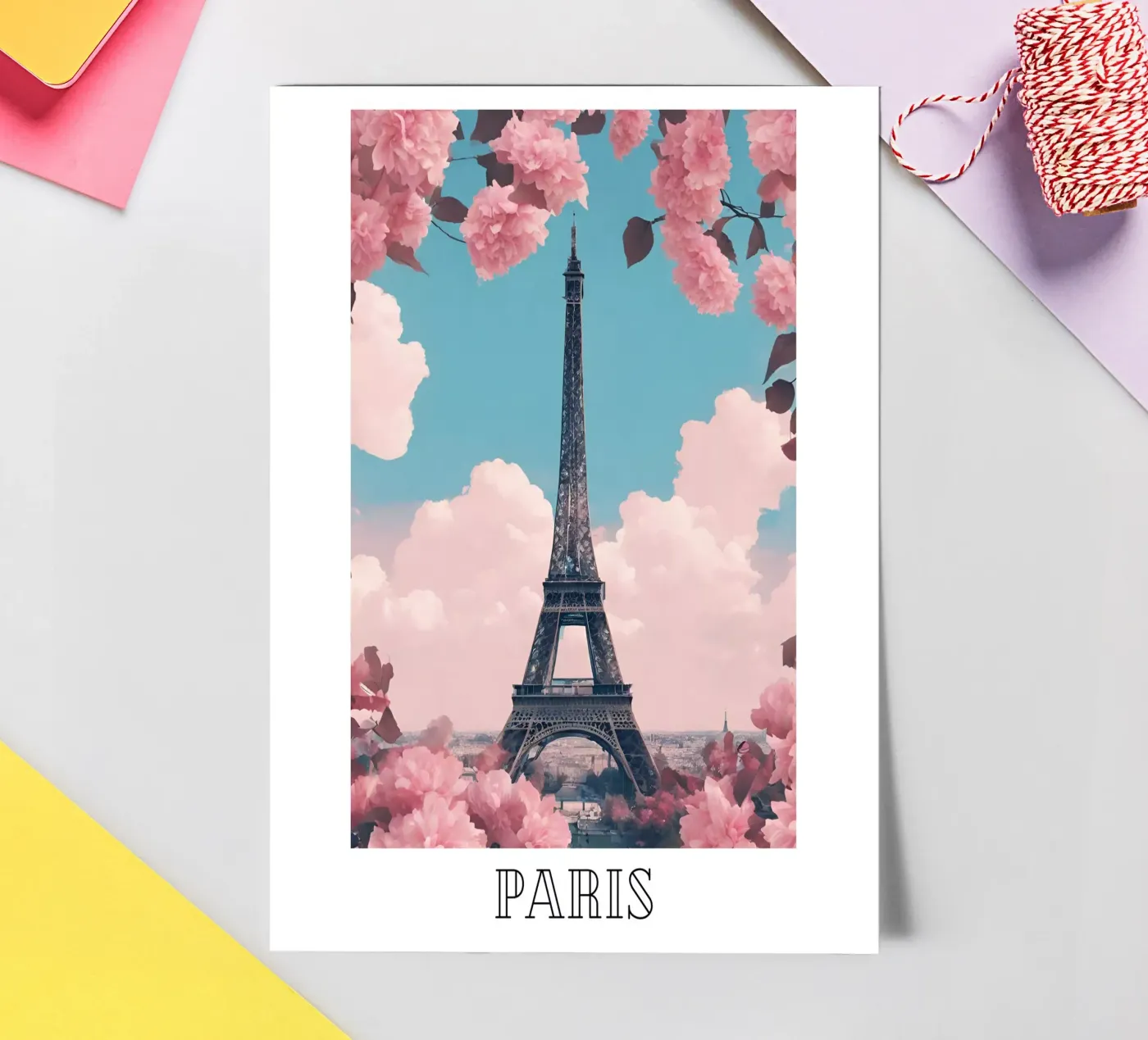 Paris sticker sheet by DesignArt