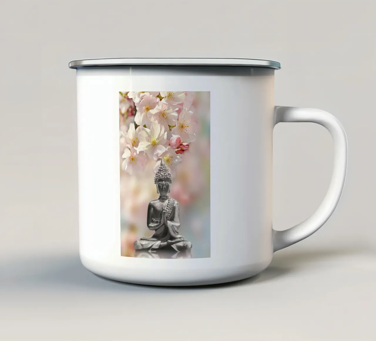 Buddha tazza in smalto da Atteloi