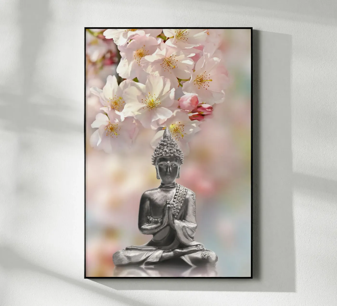 Buddha acryl van Atteloi