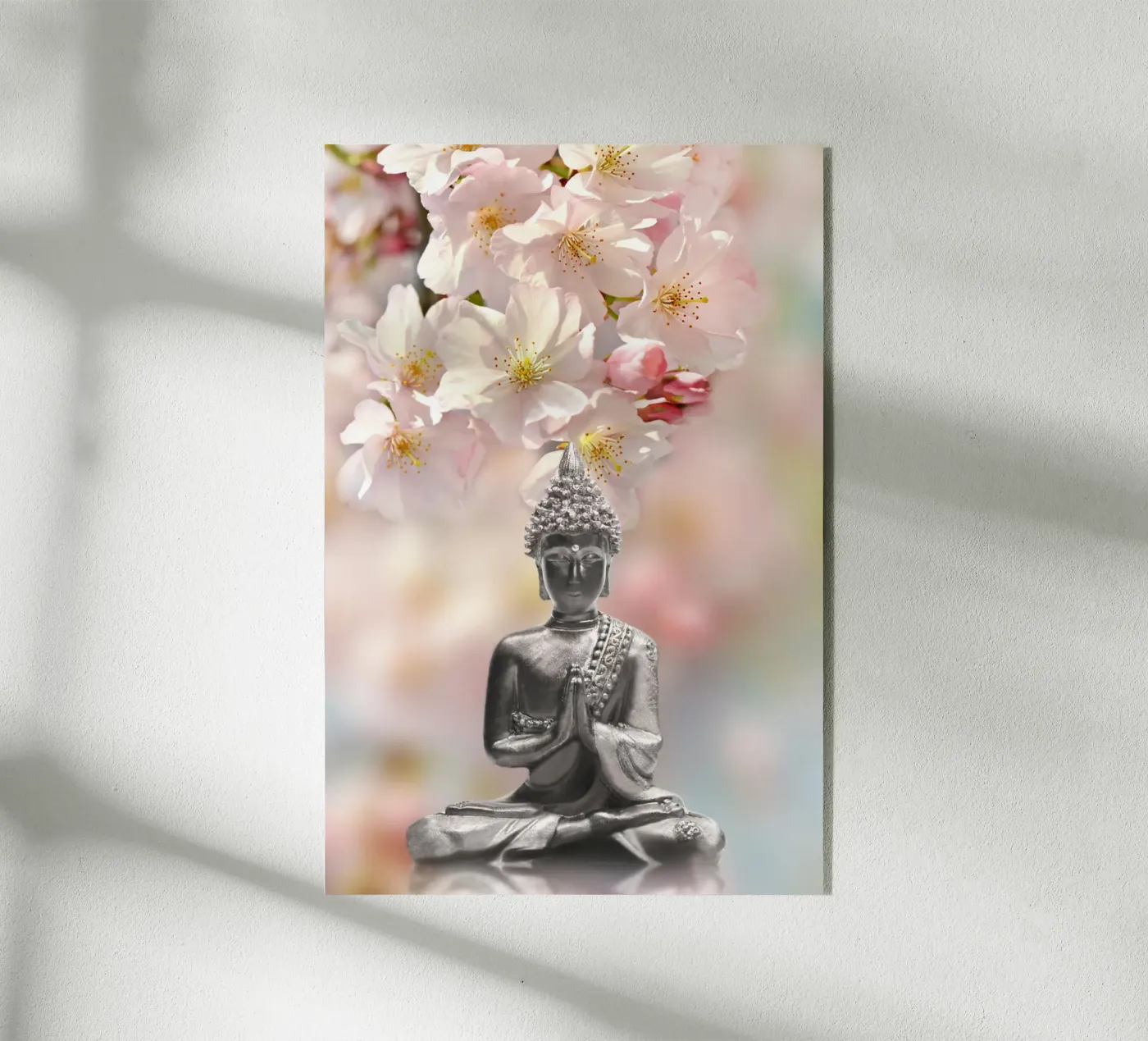 Buddha acryl van Atteloi