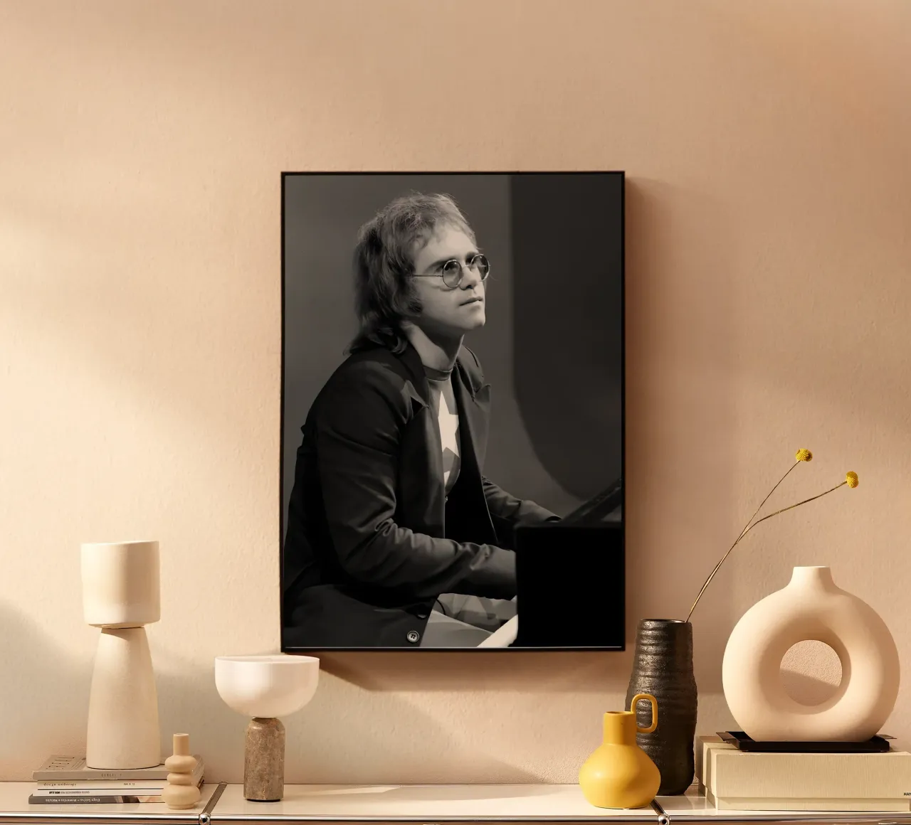 Elton John plexiglass da Music Vibes