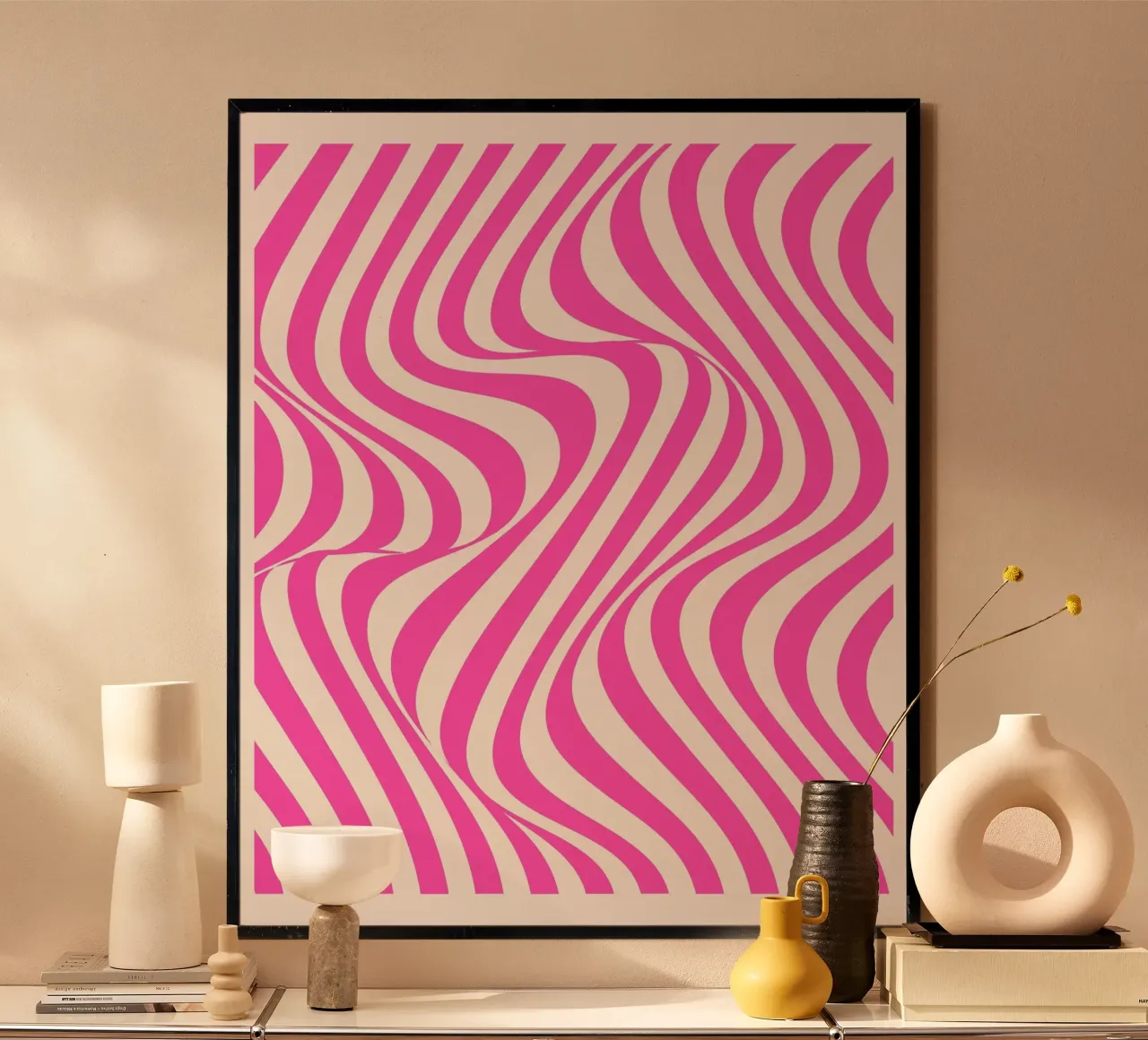 Pink Lines poster da The Look