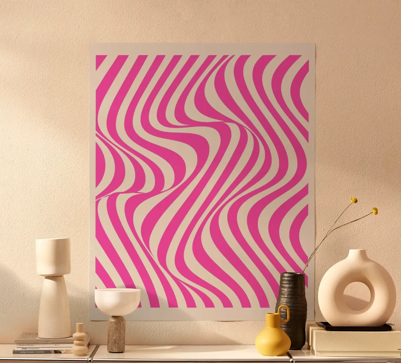 Pink Lines poster da The Look