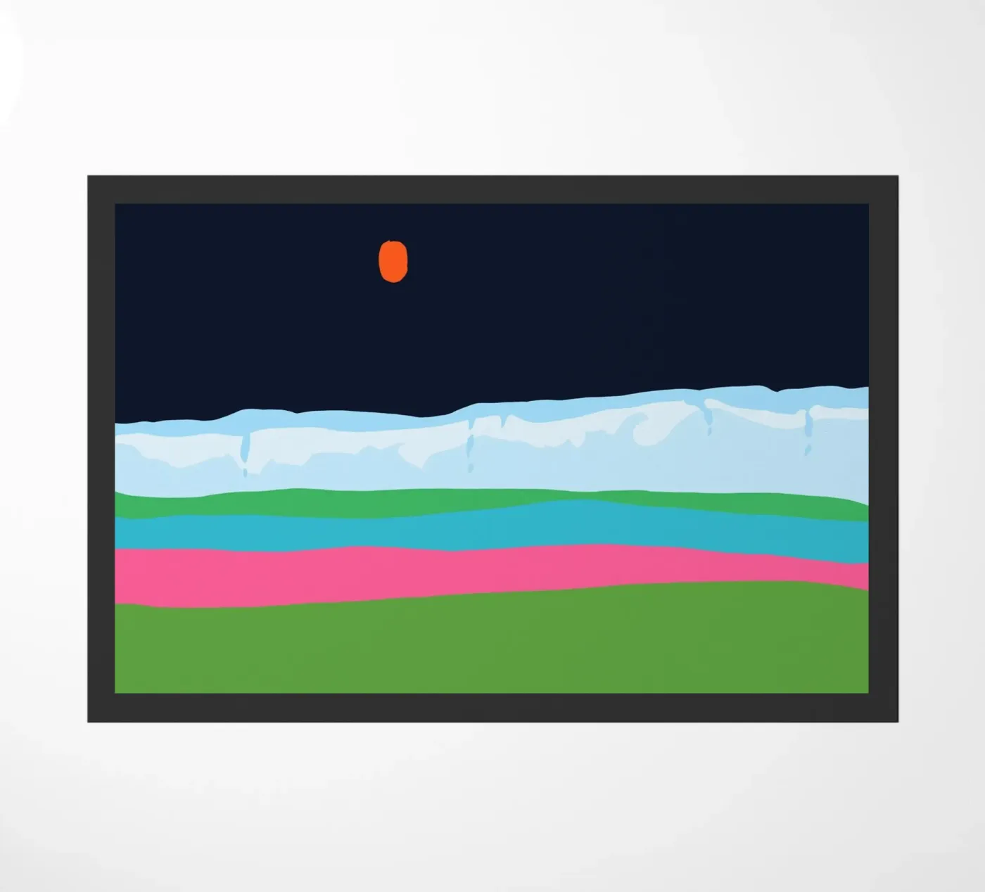 Iceland doormat by 83oranges.com