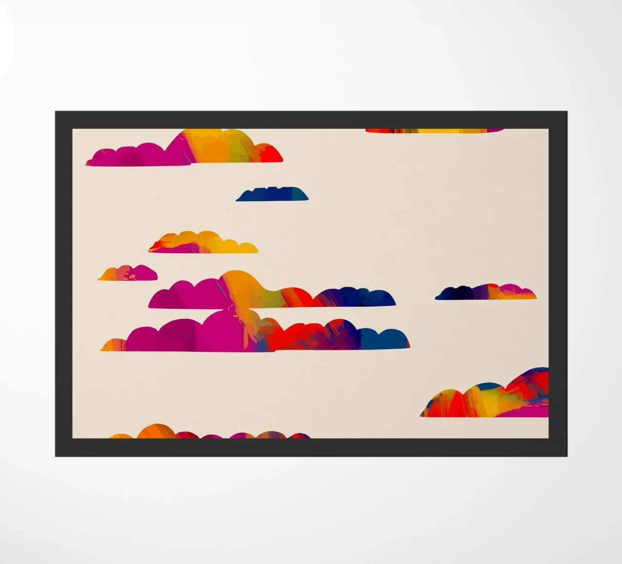 Totem Clouds doormat by 83oranges.com