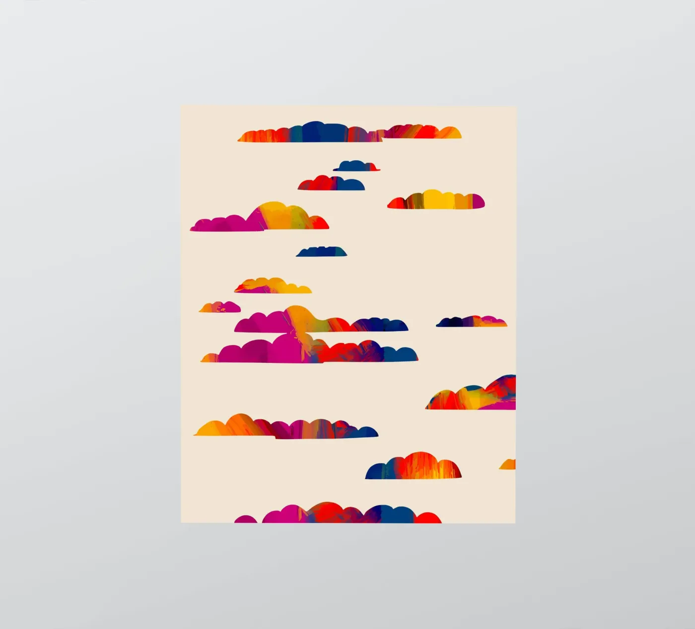 Totem-Wolken Sticker von 83oranges.com