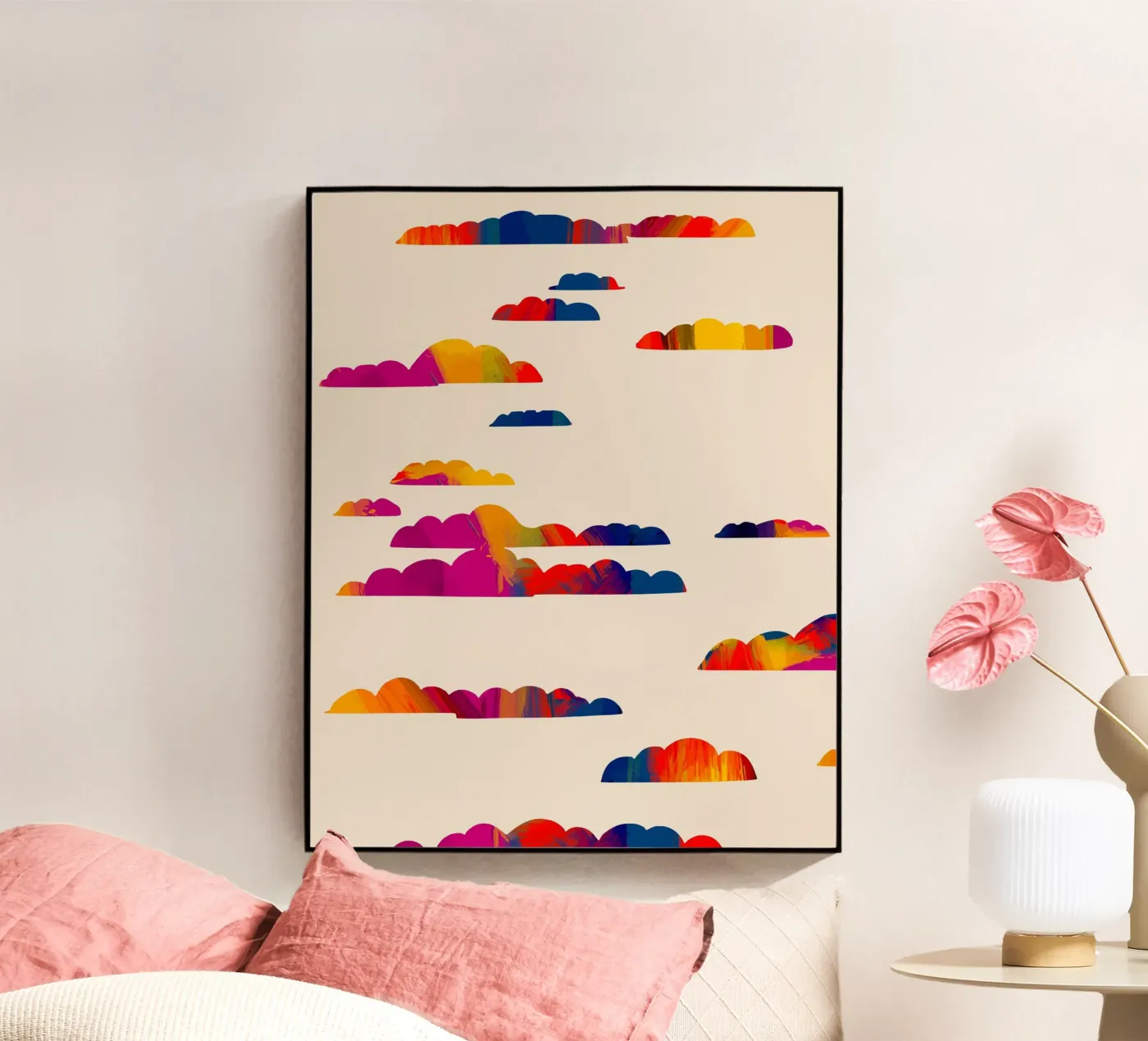 Totem Clouds acryl van 83oranges.com