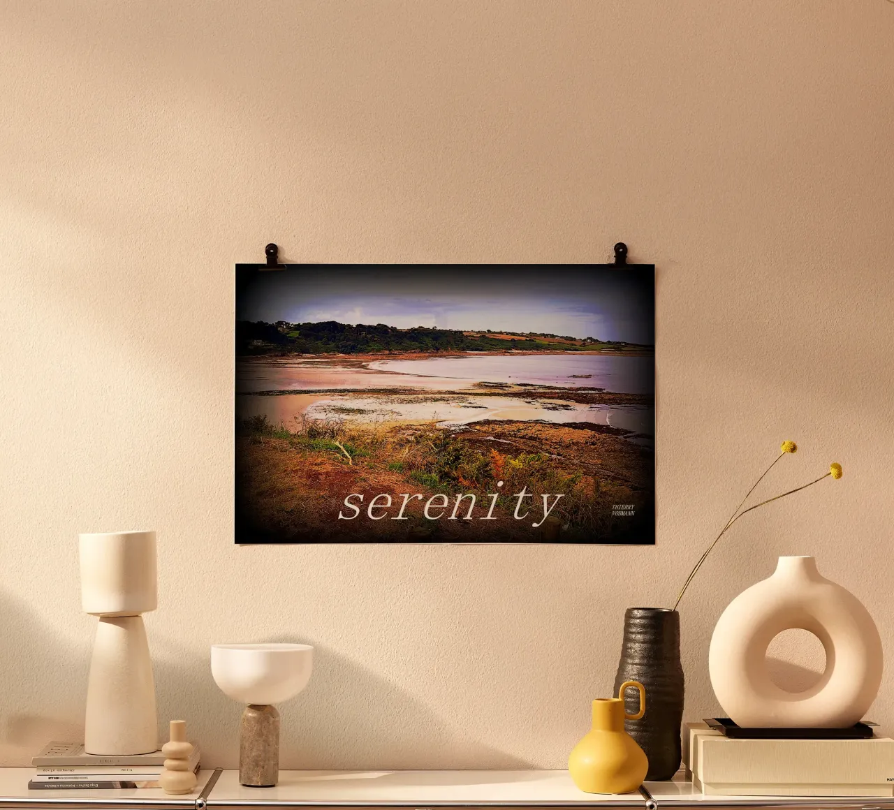 SERENITY. poster da TYPOGRAPHY BY THIERRY VOBMANN