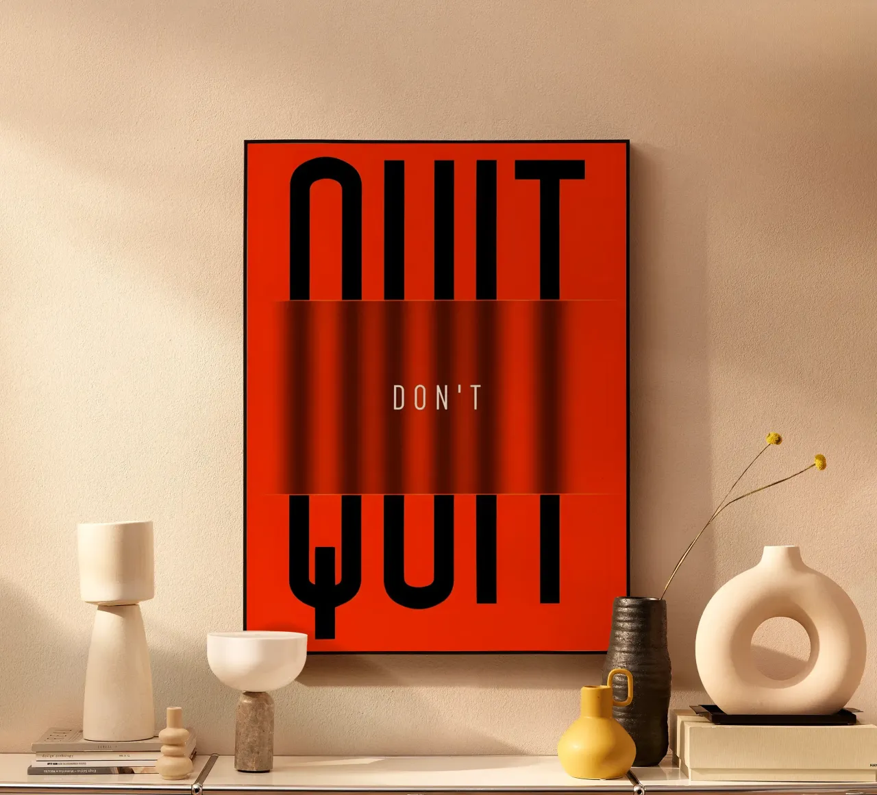 Quit plexiglas de QuoteFrame