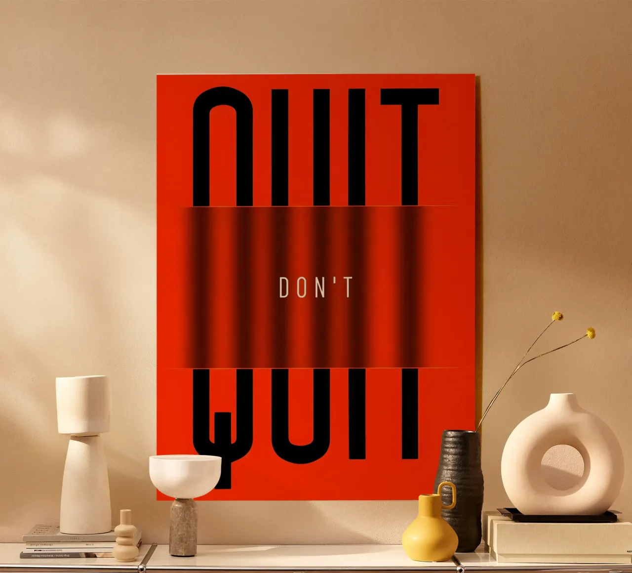 Quit plexiglas de QuoteFrame