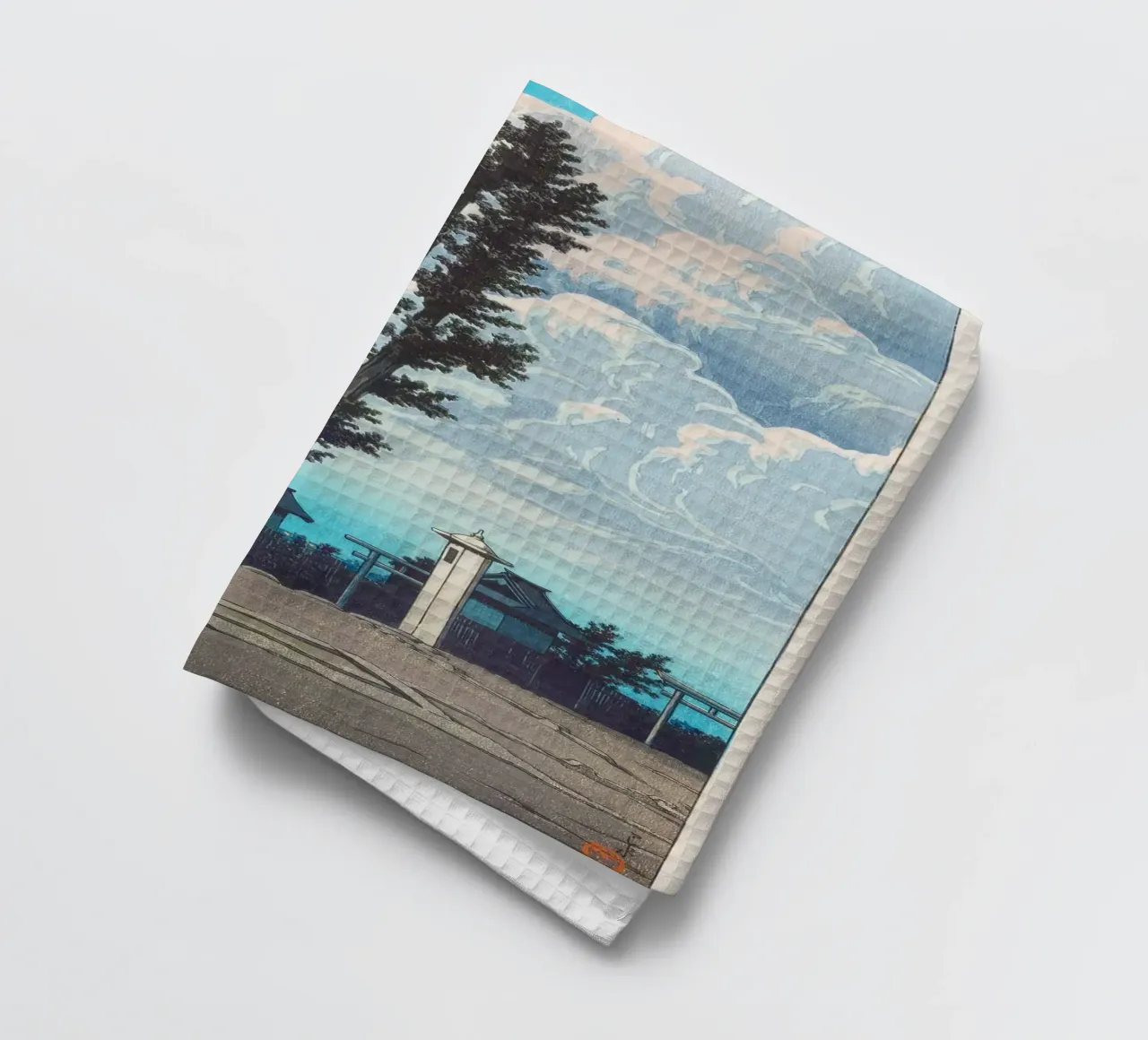 Kanda Myōjin Shrine Ground by Kawase Hasui canovaccio da cucina da Chérie Prints