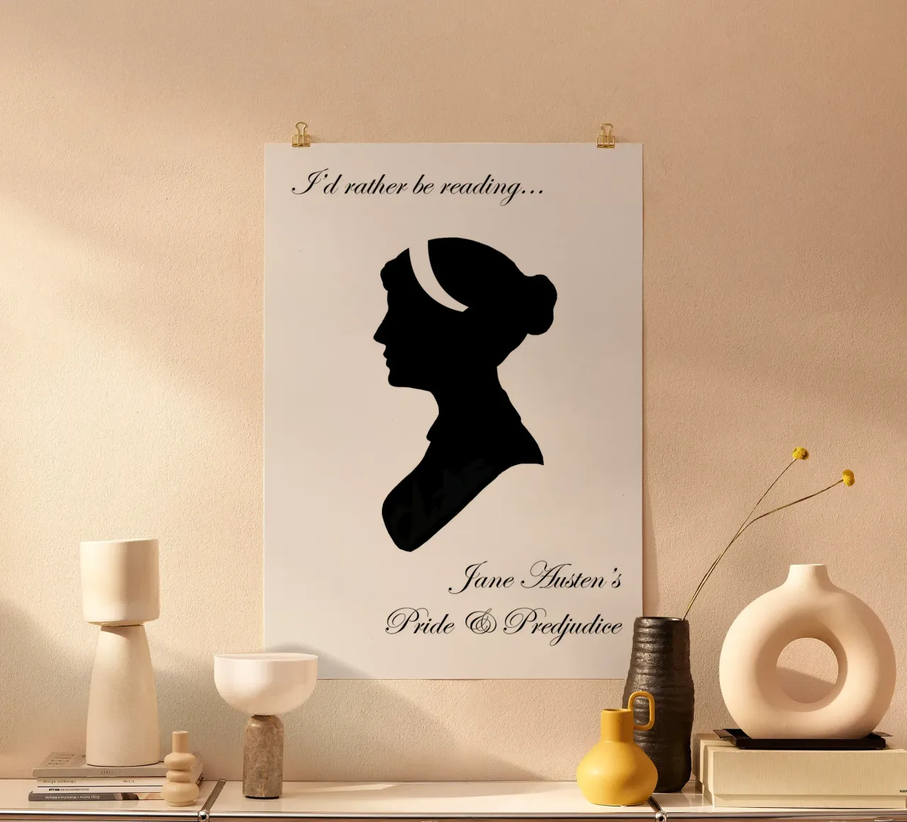 Orgoglio e pregiudizio di Jane Austen carta hahnemühle da Emma Jane