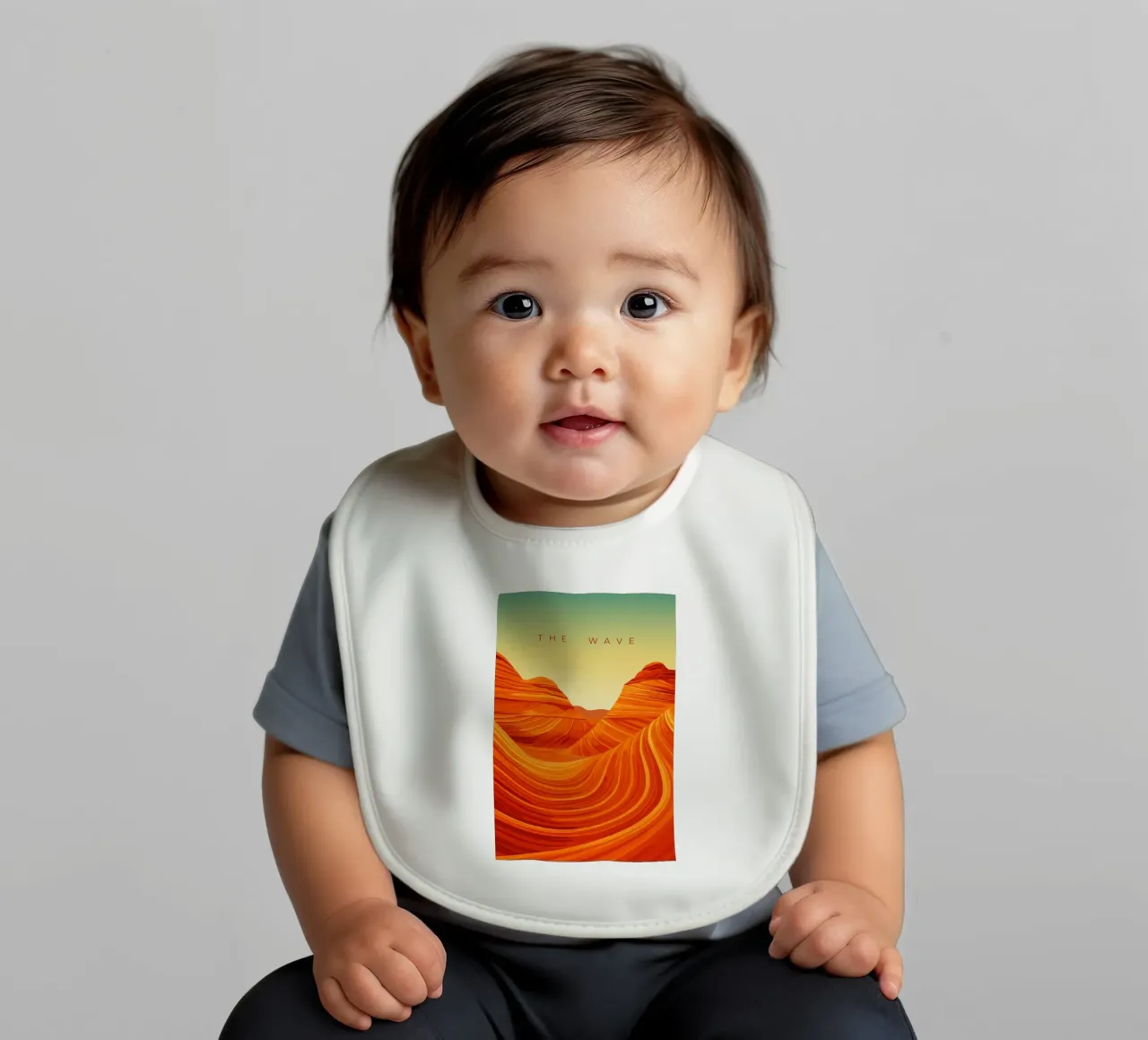 The Wave bavaglino da minimalist designs