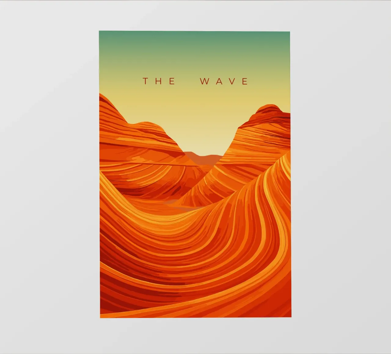 The Wave pellicola backlit da minimalist designs