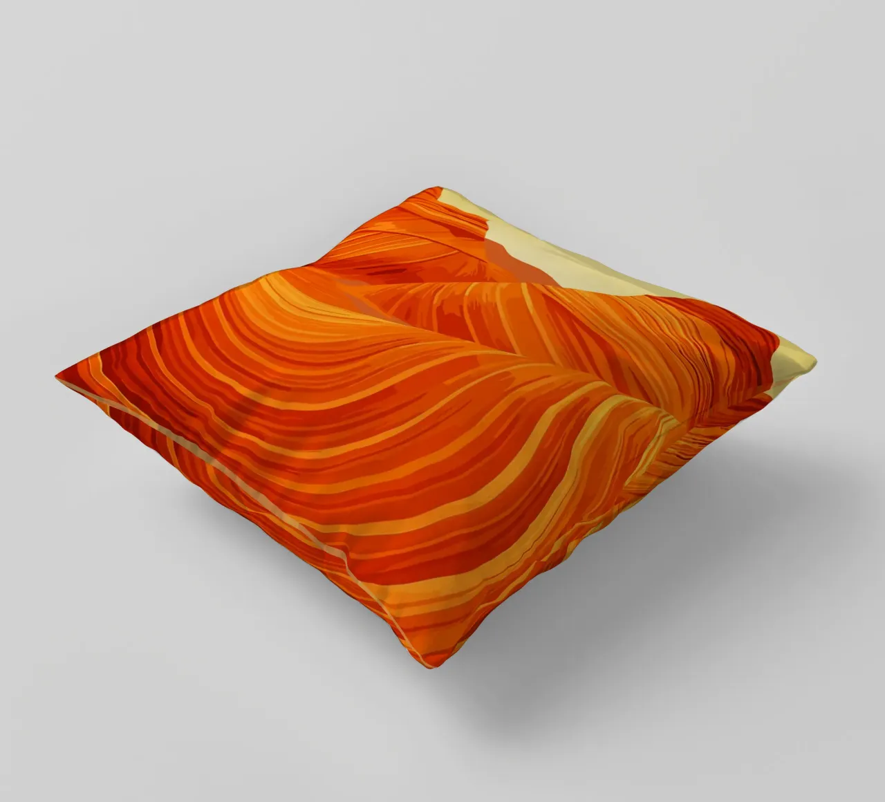 The Wave cuscino da minimalist designs