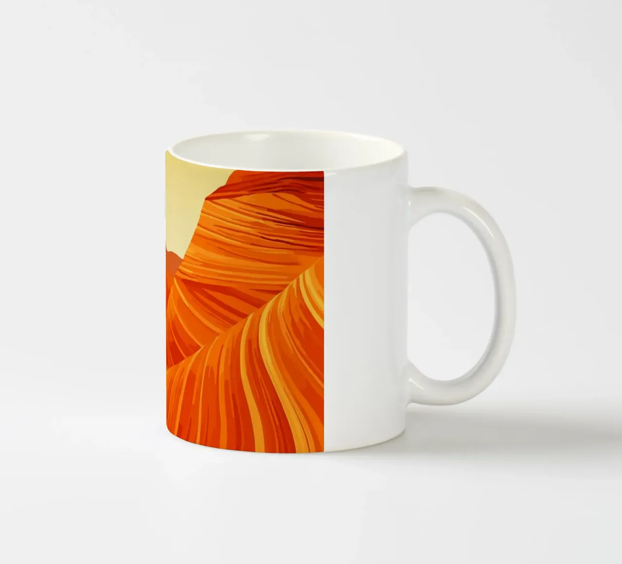 The Wave tazza in ceramica da minimalist designs