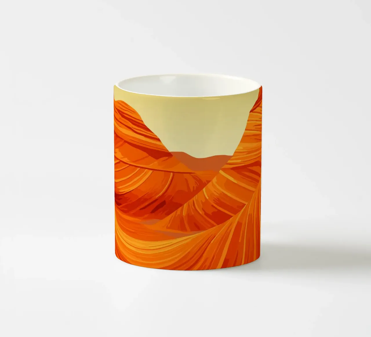 The Wave tazza in ceramica da minimalist designs