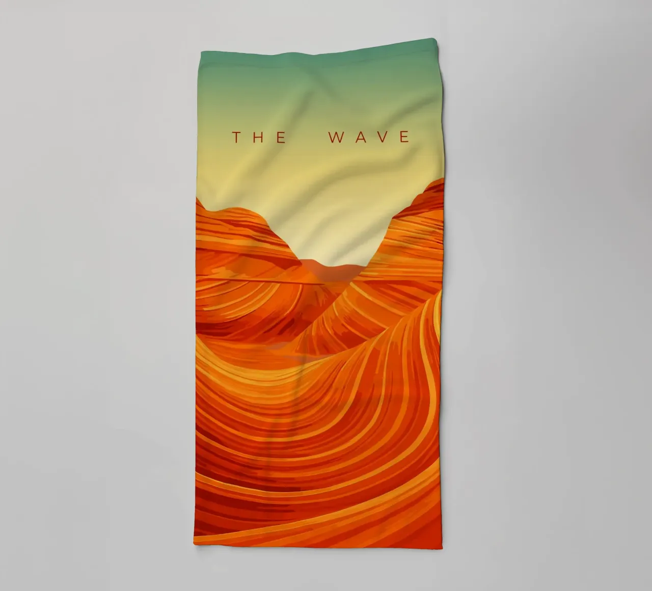 The Wave asciugamano da bagno da minimalist designs
