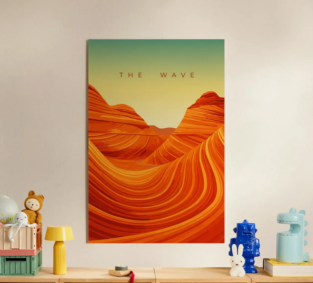 The Wave plexiglass da minimalist designs