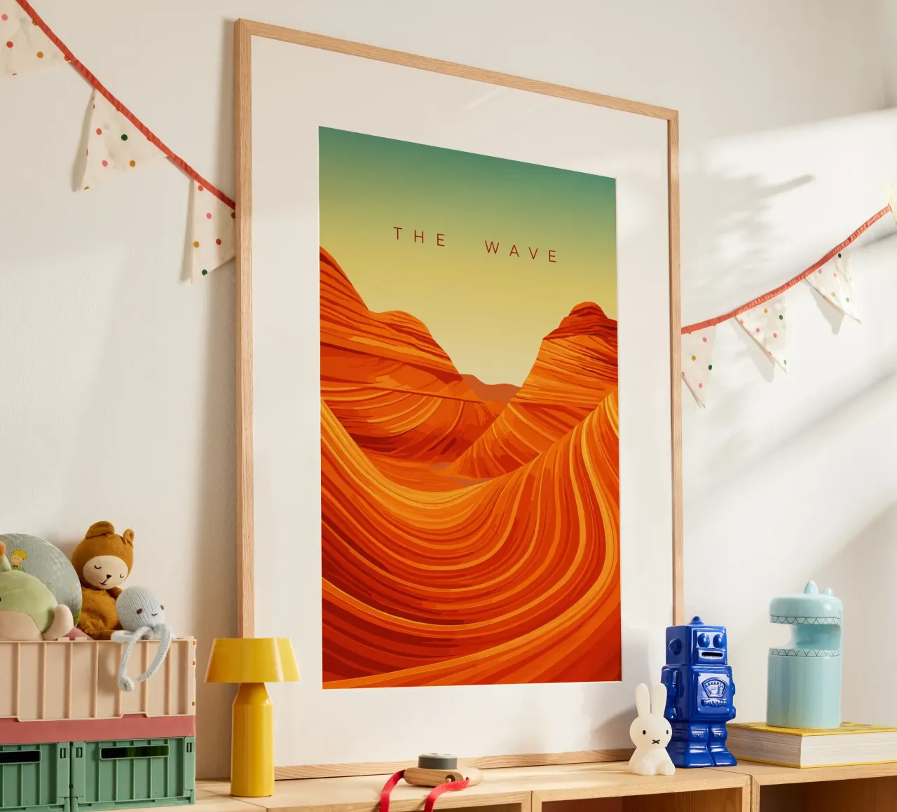 The Wave poster da minimalist designs