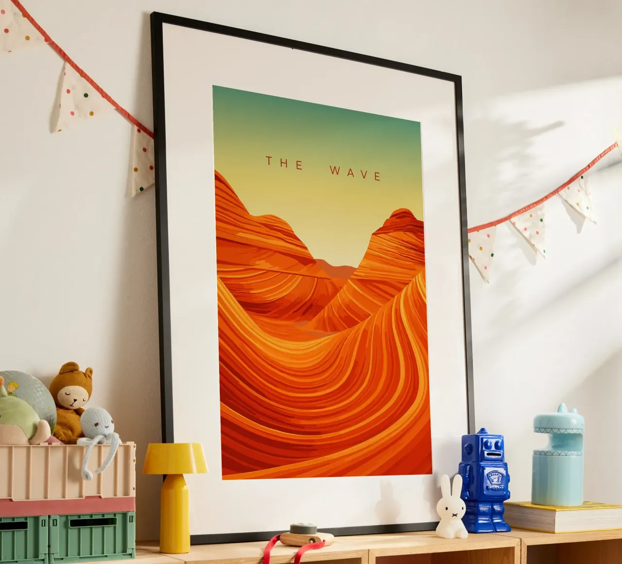 The Wave poster da minimalist designs