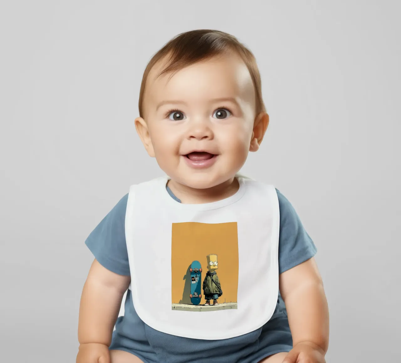 Insufficiente e orgoglioso bavaglino da uniqe world